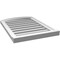 Ekena Millwork Arch Top Surface Mount PVC Gable Vent w/ 2"W x 2"P Brickmould Sill Frame, 20"W x 26"H GVPAR20X2603SN - alternate 2